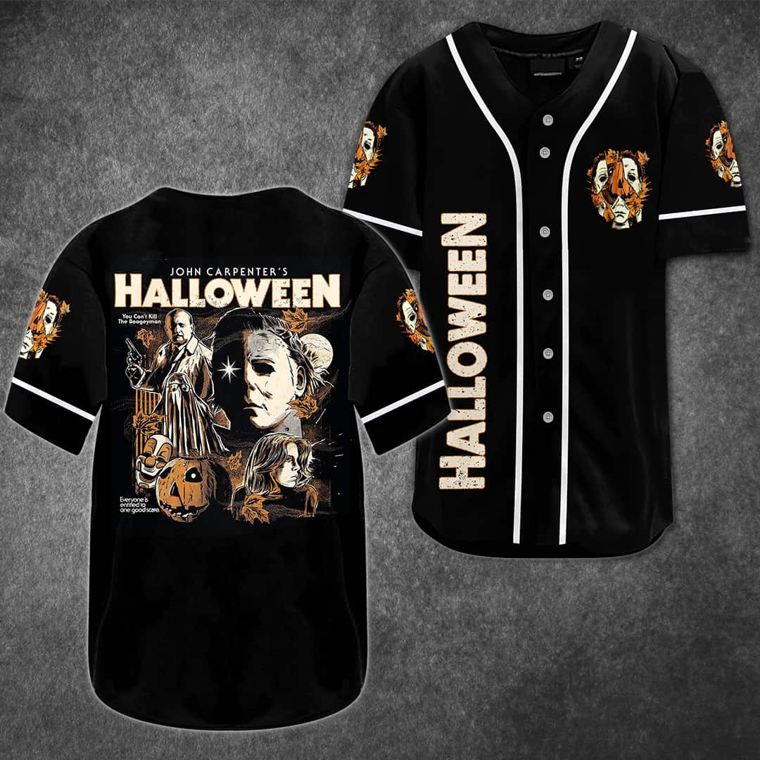 Halloween Michael Myers Baseball Jersey John Carpenter's