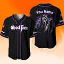 Ghostface Baseball Jersey Custom Name Halloween Gift For Him