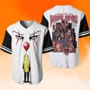 Pennywise Baseball Jersey I Freaking Love Horror Movies Pennywise Baseball Jersey I Freaking Love Horror Movies