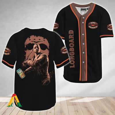 Halloween Jason Voorhees Baseball Jersey Friday The 13th Gift For Him