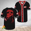 Jason Voorhees Baseball Jersey Friday The 13th Dr Pepper Gift for Horror Movie Lovers