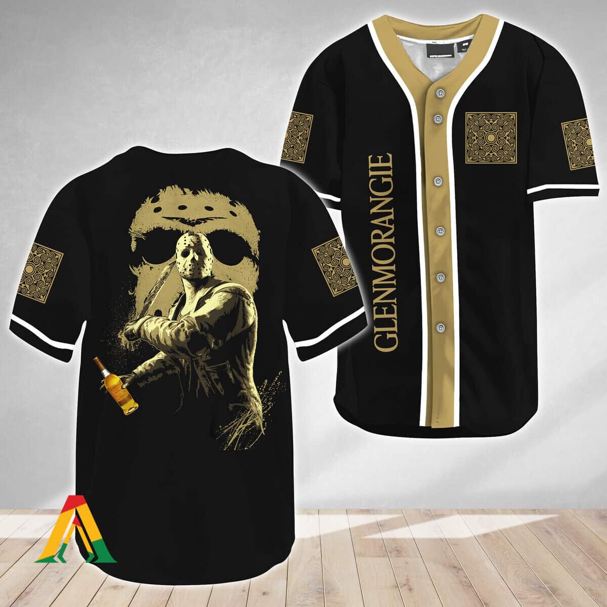 Jason Voorhees Baseball Jersey Friday The 13th Glenmorangie Whisky Jason Voorhees Baseball Jersey Friday The 13th Glenmorangie Whisky
