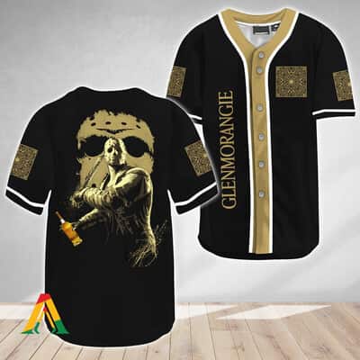 Jason Voorhees Baseball Jersey Friday The 13th Glenmorangie Whisky