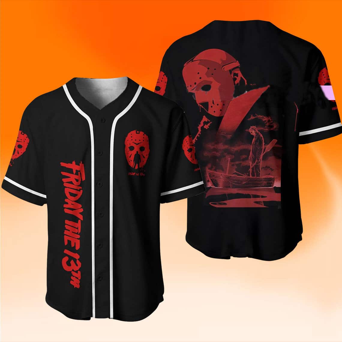 Jason Voorhees Baseball Jersey Friday The 13th Halloween Gift Jason Voorhees Baseball Jersey Friday The 13th Halloween Gift