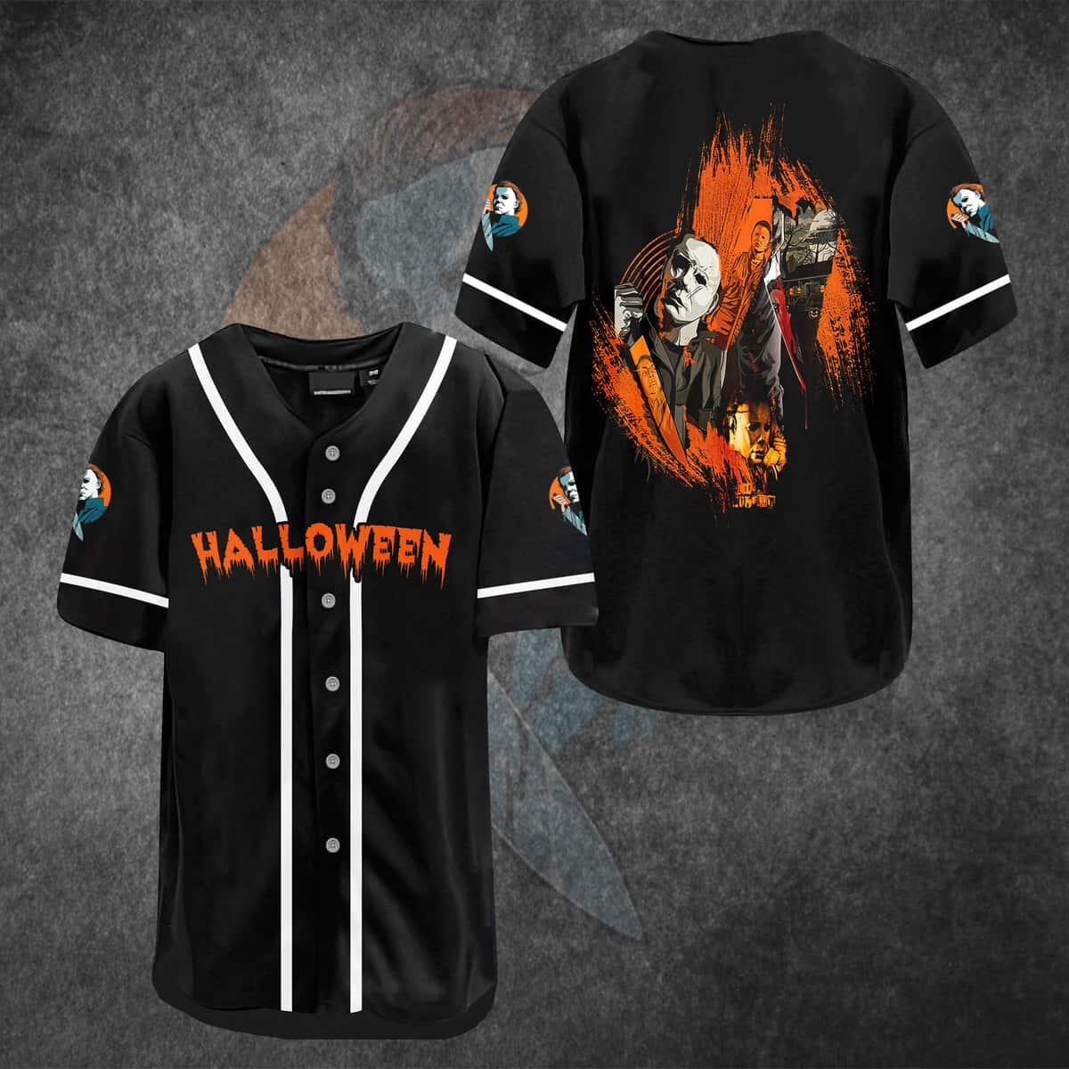 Michael Myers Baseball Jersey John Carpenter's Gift For Halloween Fans