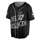 Jack Skellington Baseball Jersey Pumpkin King Of Halloween Town Custom Name