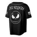 Jack Skellington Baseball Jersey Custom Name Halloween Town Jack Skellington Baseball Jersey Custom Name Halloween Town