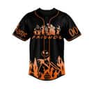 Jack Skellington Baseball Jersey Pumpkin King Of Halloween Town Custom Name And Number Jack Skellington Baseball Jersey Pumpkin King Of Halloween Town Custom Name And Number