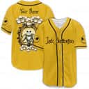 Jack Skellington Baseball Jersey The Nightmare Before Christmas Customize Name