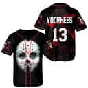 Jason Voorhees Baseball Jersey Friday The 13th Gift For Him Jason Voorhees Baseball Jersey Friday The 13th Gift For Him