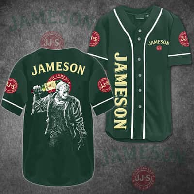 Halloween Jason Voorhees Baseball Jersey Jameson Gift For Horror Film Lovers Halloween Jason Voorhees Baseball Jersey Jameson Gift For Horror Film Lovers