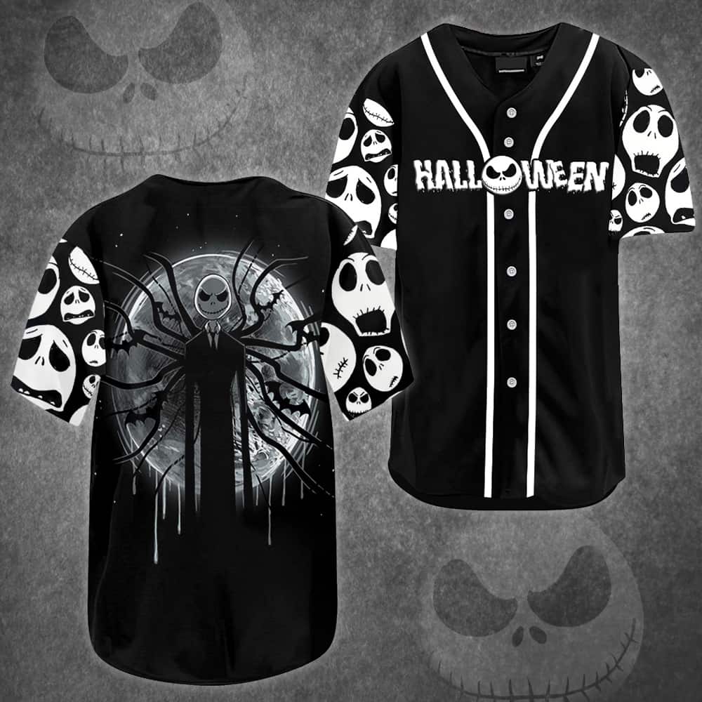 Halloween Jack Skeleton Baseball Jersey Gift For Best Friend Halloween Jack Skeleton Baseball Jersey Gift For Best Friend