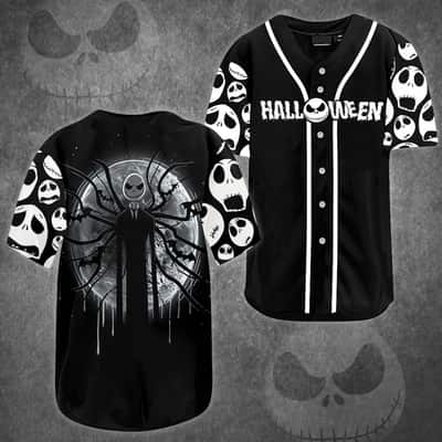 Halloween Jack Skeleton Baseball Jersey Gift For Best Friend