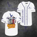 Jason Voorhees Freddy Krueger Baseball Jersey Grey Goose Drinking Buddies Jason Voorhees Freddy Krueger Baseball Jersey Grey Goose Drinking Buddies