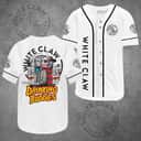Jason Voorhees Freddy Krueger Baseball Jersey White Claw Drinking Buddies Jason Voorhees Freddy Krueger Baseball Jersey White Claw Drinking Buddies