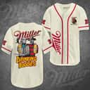 Jason Voorhees Freddy Krueger Baseball Jersey Miller Highlife Drinking Buddies