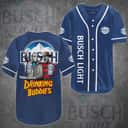 Jason Voorhees Freddy Krueger Baseball Jersey Busch Light Drinking Buddies