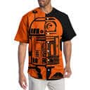 Halloween Costumes Star Wars Baseball Jersey R2-D2 Beach Gift For Him