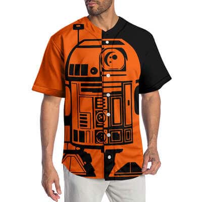 Halloween Costumes Star Wars Baseball Jersey R2-D2 Beach Gift For Him