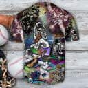 Funny Guitar Galaxy Astronaut Music Baseball Jersey Gift For Him
