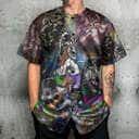 Funny Guitar Galaxy Astronaut Music Baseball Jersey Gift For Him Funny Guitar Galaxy Astronaut Music Baseball Jersey Gift For Him