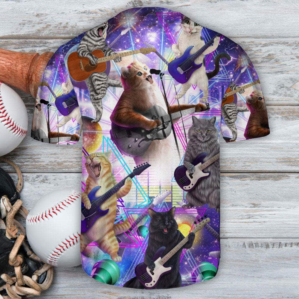 Cat Playing Guitar Funny Music Baseball Jersey Gift For Best Friend Cat Playing Guitar Funny Music Baseball Jersey Gift For Best Friend