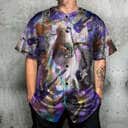 Cat Playing Guitar Funny Music Baseball Jersey Gift For Best Friend