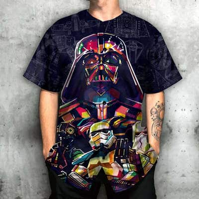 Star Wars Darth Vader Baseball Jersey Gift For Boyfriend Star Wars Darth Vader Baseball Jersey Gift For Boyfriend