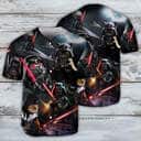 Star Wars Cat Darth Vader Baseball Jersey Gift For Sport Dad