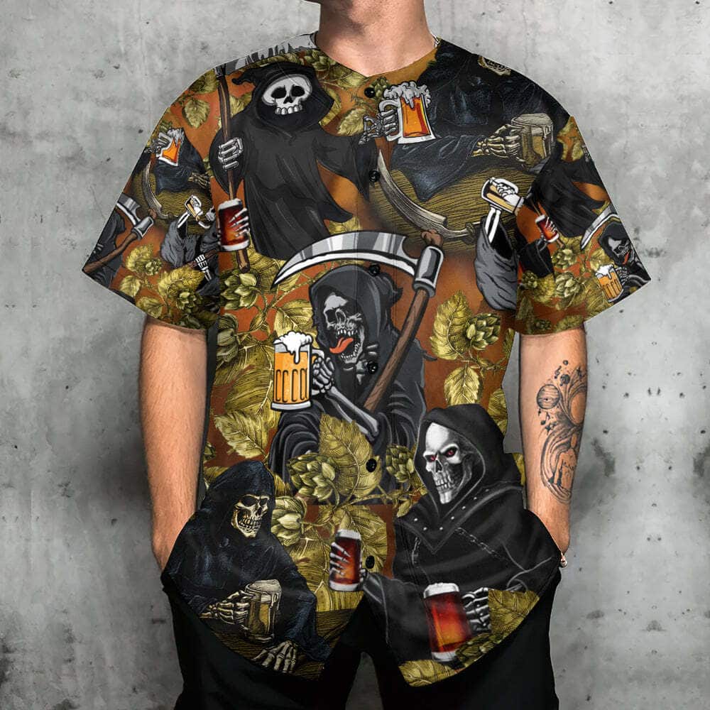 Relax I Am Just Here For The Beer Baseball Jersey Relax I Am Just Here For The Beer Baseball Jersey