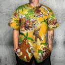 Funny Bigfoot Summer Beer Baseball Jersey Gift For Son