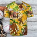 Funny Bigfoot Summer Beer Baseball Jersey Gift For Son