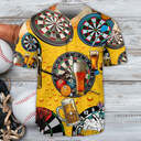 Dart And Beer Baseball Jersey Gift For Best Friend Dart And Beer Baseball Jersey Gift For Best Friend