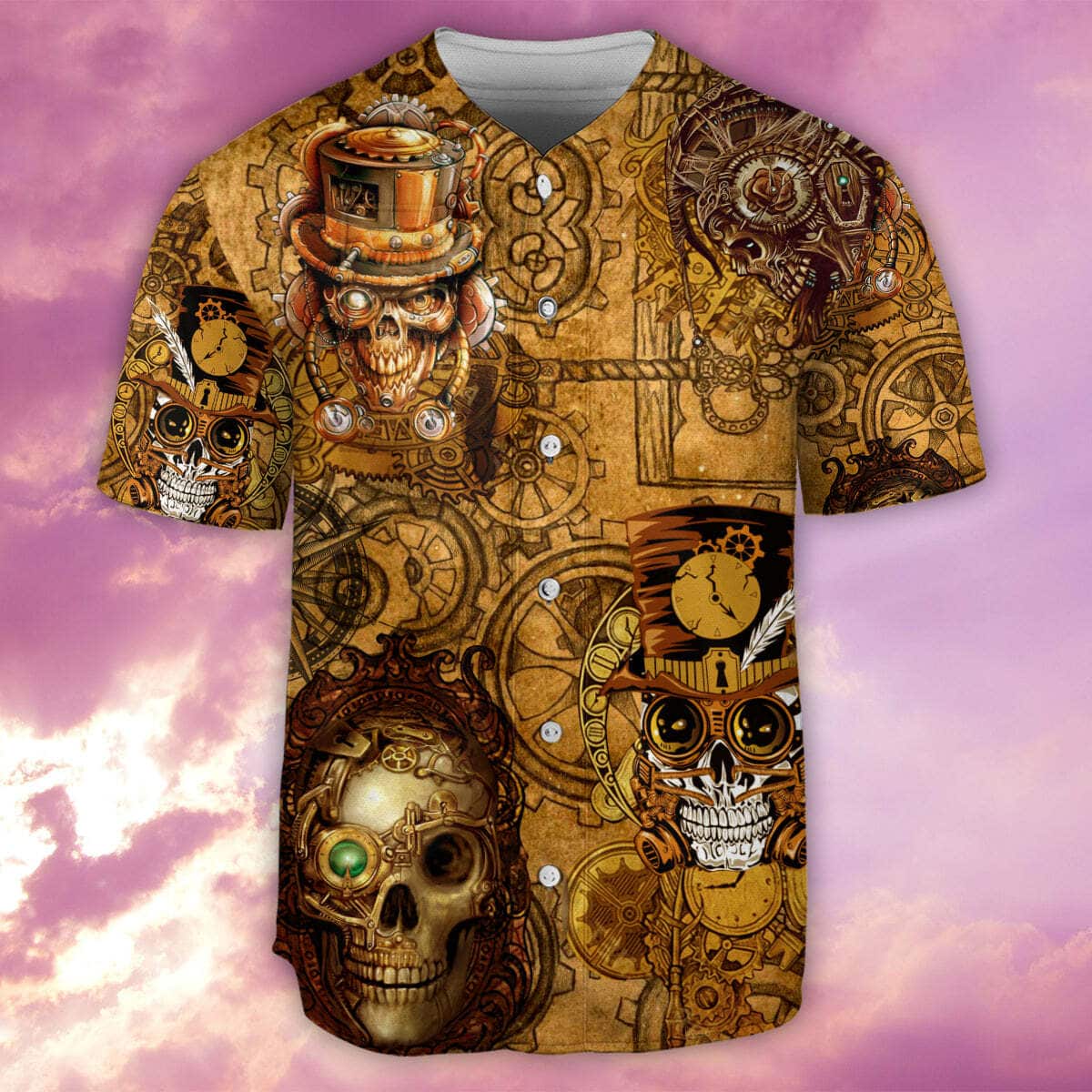Retro Style Skull Pirates Baseball Jersey Gift For Son Birthday Retro Style Skull Pirates Baseball Jersey Gift For Son Birthday