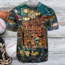 Skull Pirate Treasure Night On The Sea Style Baseball Jersey Skull Pirate Treasure Night On The Sea Style Baseball Jersey