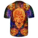 Skull Fire Baseball Jersey Gift For Son From Mom Skull Fire Baseball Jersey Gift For Son From Mom