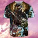 Skull Pirates Baseball Jersey Gift For Son Birthday