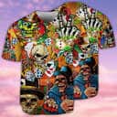 Skull Life Style Poker Baseball Jersey Gift For Him Skull Life Style Poker Baseball Jersey Gift For Him