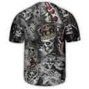 Skull Love Is Blind Poker Baseball Jersey Gift For Best Friend