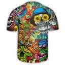 Skull Life Style Hippie Baseball Jersey Birthday Gift For Friend Skull Life Style Hippie Baseball Jersey Birthday Gift For Friend