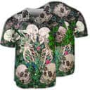 Skull Couple Kiss Baseball Jersey Gift For Husband Skull Couple Kiss Baseball Jersey Gift For Husband