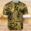 Skull Biker Born To Ride Baseball Jersey Gift For Son From Dad