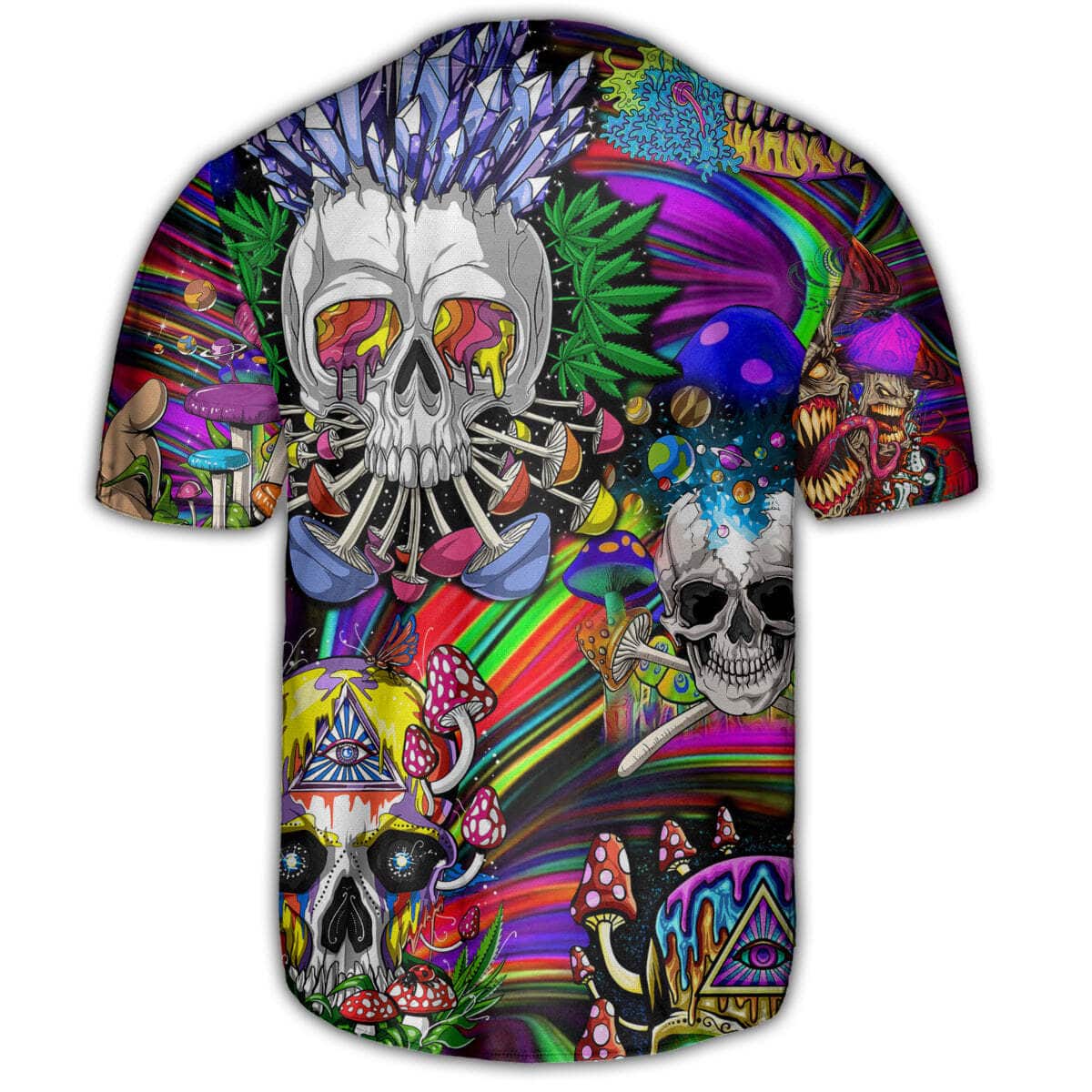 Skull You're Weird And I Like That Baseball Jersey Gift For Best Friend