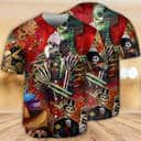 Skull Until We Are Separated By Death Baseball Jersey