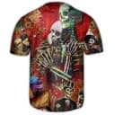 Skull Until We Are Separated By Death Baseball Jersey