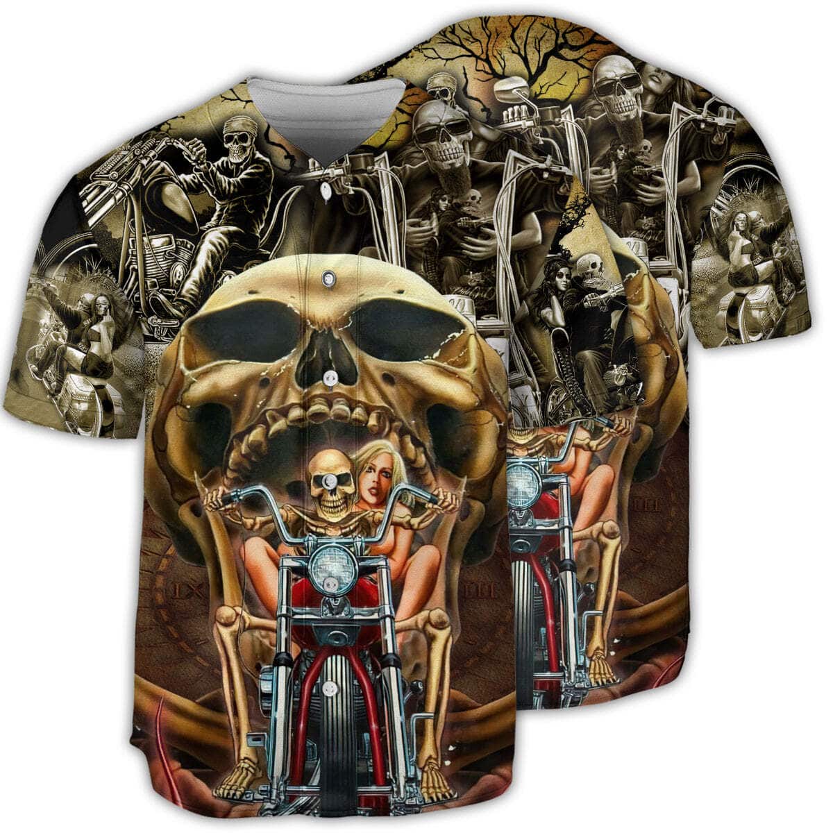 Skull Stay Wild Never Let Them Tame You Baseball Jersey Skull Stay Wild Never Let Them Tame You Baseball Jersey
