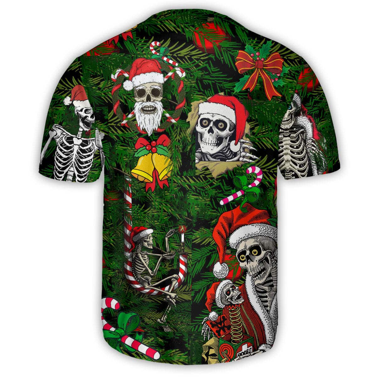 Happy Skull Merry Christmas Baseball Jersey Gift For Best Friend Happy Skull Merry Christmas Baseball Jersey Gift For Best Friend