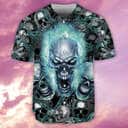 Skull Screaming Baseball Jersey Gift For Son From Mom