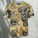Skull Save A Ship Ride A Pirate Baseball Jersey