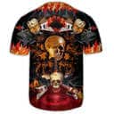 Skull Baseball Jersey Rock N Roll Gift For Son From Father